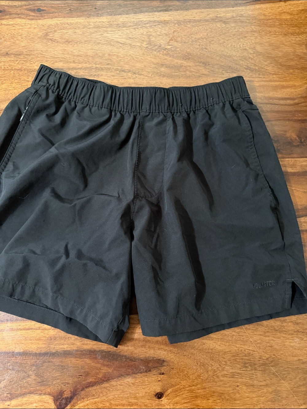 Hollister Black Performance Athletic Shorts